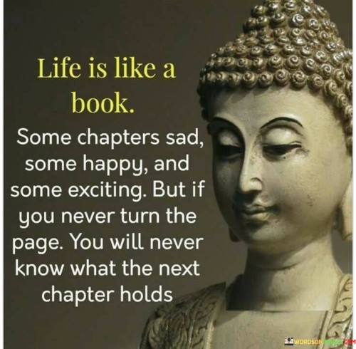 Life Is Like A Book Some Chapters Sad Quotes