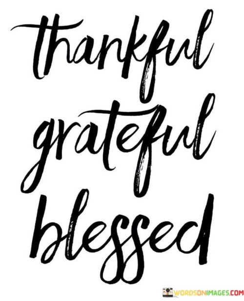 Thankful Grateful Blessed Quotes