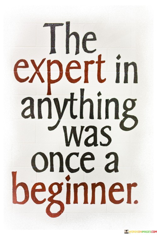 The Expert In Anything Was Once A Beginner Quotes