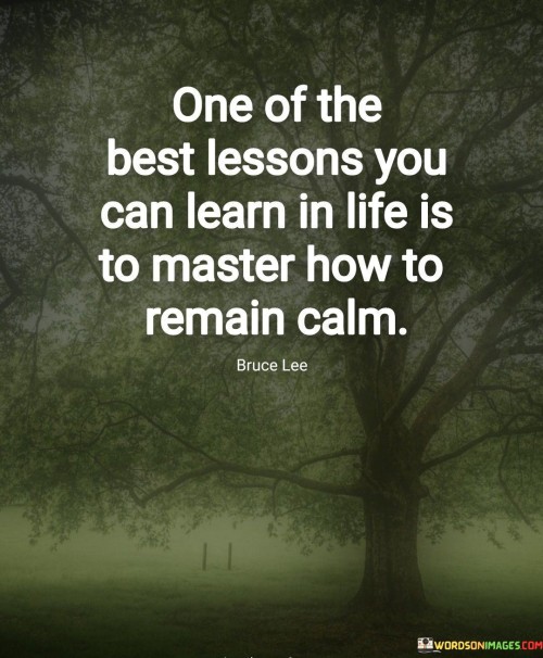 One Of The Best Lessons You Can Learn In Life Quotes