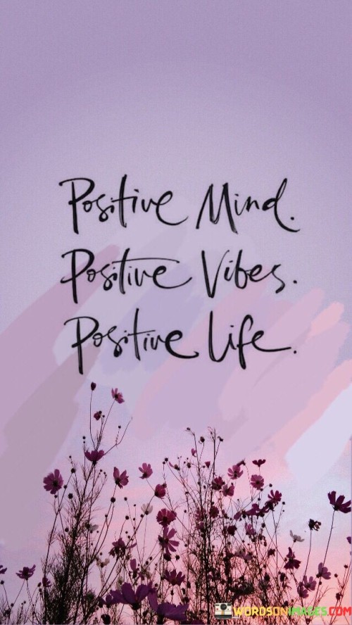 Positive Mind Positive Vibes Positive Life Quotes