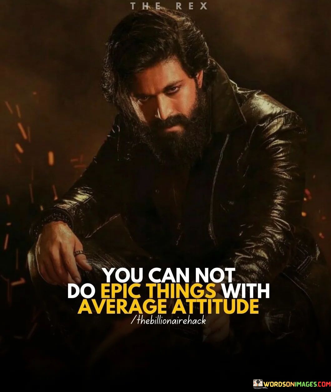 You Can Not Do Epic Things With Average Attitude Quotes