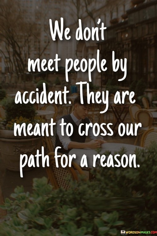 We Don't Meet People By Accident They Are Meant To Cross Quotes