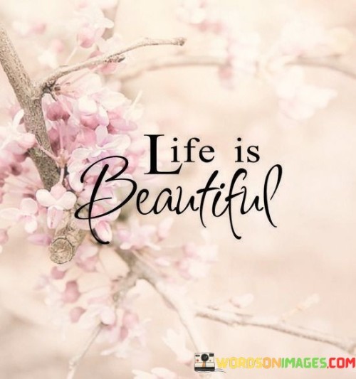 Life Is Beautiful Quotes