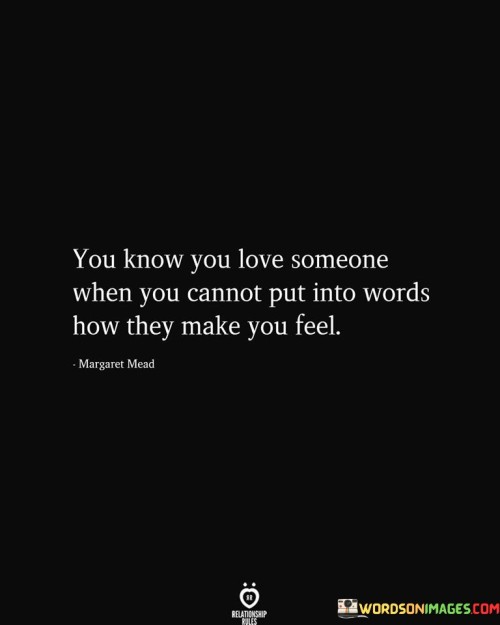 You Know You Love Someone When You Cannot Quotes