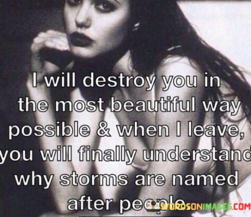 I Will Destroy You In The Most Beautiful Way Possible And When Quotes
