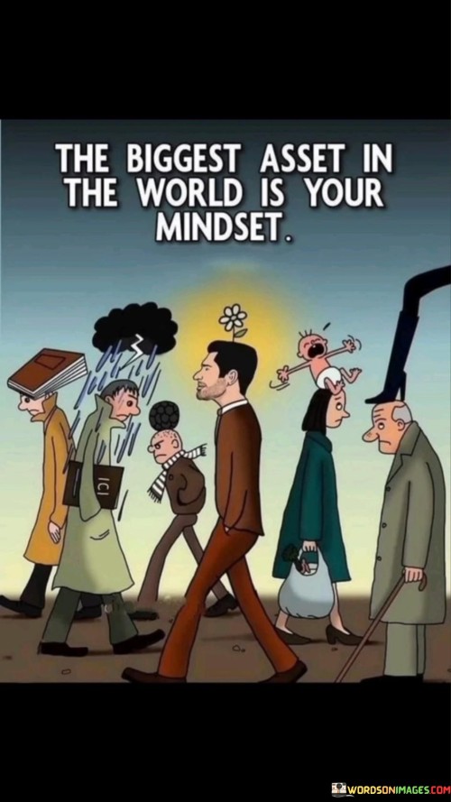 The Biggest Asset In The World Is Your Mindset Quotes