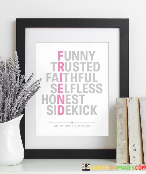 Funny Trusted Faithful Selfless Honest Sidekick Quotes