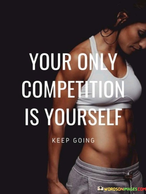 Your Only Competition Is Yourself Quotes