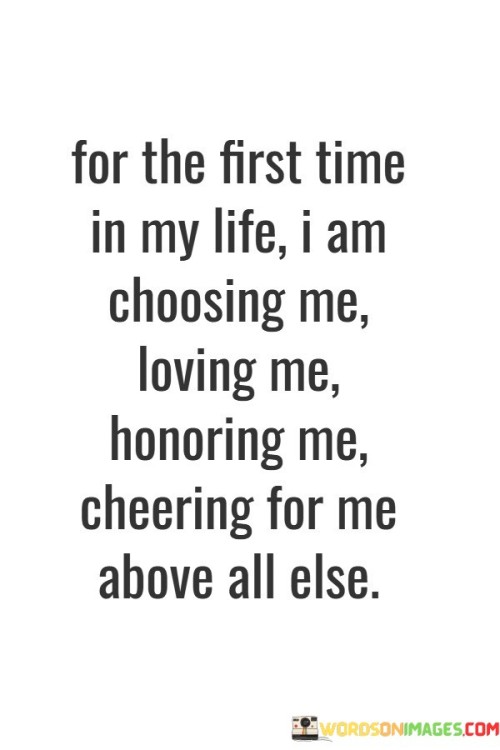 For The First Time In My Life I Am Quotes